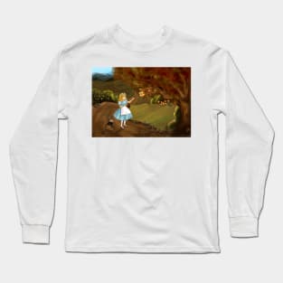 Tammy Meets Zeke the Opossum Long Sleeve T-Shirt